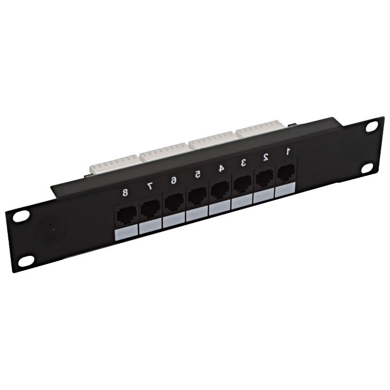 Patch-panel 8-portowy