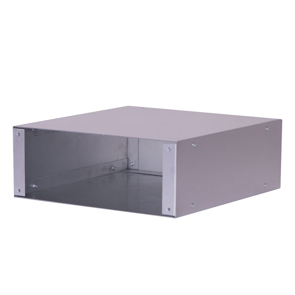 Obudowa RACK 10 cali 2U aluminiowa czołowa płaska